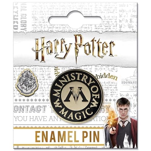 Ata-Boy Harry Potter Ministry of Magic Pin Pins, Enamel pins for backpacks - Gifts & Merchandise thumbnail 2