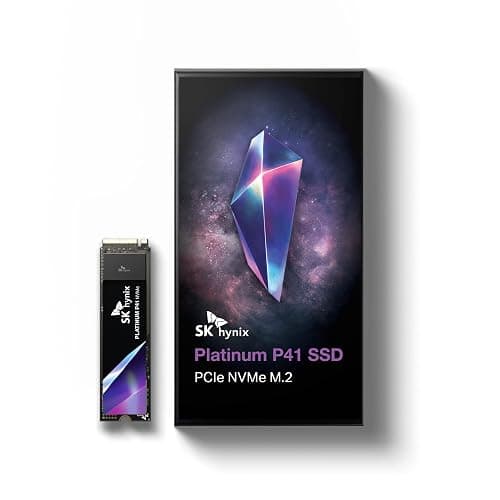 SK hynix Platinum P41 2TB PCIe NVMe Gen4 M.2 2280 Internal Gaming SSD, Up to 7,000MB/S, Compact SSD Form Factor - Solid State Drive with 176-Layer NAND Flash - Image 1