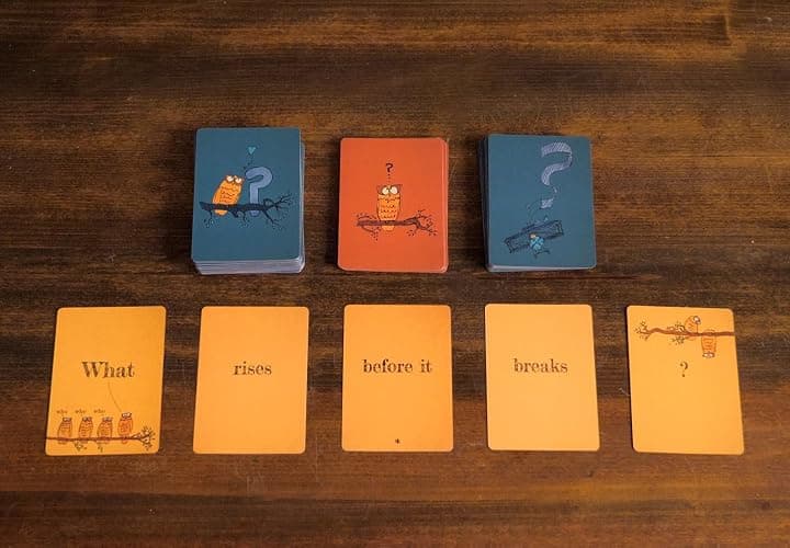 Runaway Parade Games Smug Owls Card Game - an Award-Winning Hilarious & Creative Riddle-Solving Party Game for Kids and Adults | Fun for The Whole Family | 8+ | 15-20 min | 3-15 Players thumbnail 6