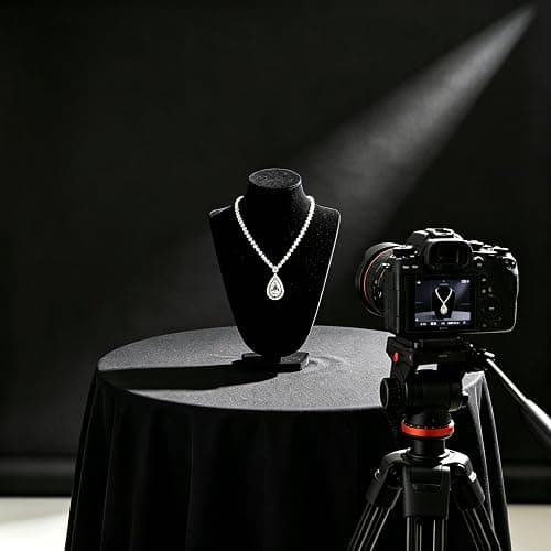 Black Photo Backdrop for Photoshoot, Black Photography Backdrop for Portraits, Fabric Background for Product Photography and Video Creation 10FTx10FT thumbnail 7