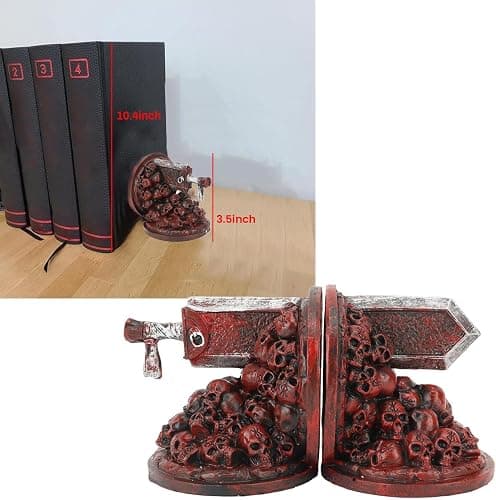 Yulatik Berserk Bookends for Shelves, Resin Dragon Slaying Knife Dragon Slayer Bookends Desk Decoration for Children's Desk Fantasy Book Ends thumbnail 3
