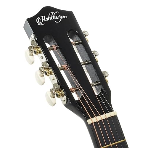 Ashthorpe 30-inch Beginner Acoustic Guitar Package (Sunburst), Basic Starter Kit w/Gig Bag, Strings, Strap, Tuner, Picks thumbnail 5