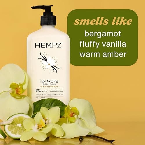 Hempz Age Defying Body Moisturizer, Hydrating Lotion, 17oz thumbnail 4