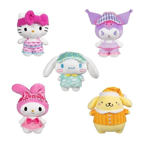 Jazwares Hello Kitty® and Friends - 8-Inch My Melody™ Pajama Party Plush - Officially Licensed Sanrio® Product from Ages 6+ thumbnail 5