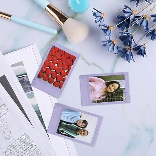 Fujifilm Mini Instant Film - Soft Lavender Instant Film + 40 Sheets Bundle + BluebirdSales Microfiber Cleaning Cloth Instant Mini Camera Perfect for Instant Photography thumbnail 3