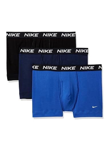 Nike Men's All Day Cotton Stretch Trunk W/Fly Underwear (3-Pack) - Image 1
