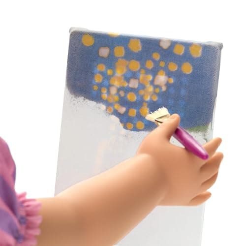 American Girl, Disney, Rapunzel, 18-inch Doll Painting Accessories, Pascal Figurine, 7 Pieces, Ages 6+ thumbnail 5