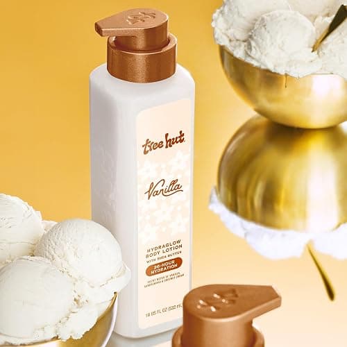 Tree Hut Body Lotion Vanilla, Warm Vanilla Scent, 18 Fl Oz | Nourishing & Moisturizing Daily Body Lotion with Shea Butter, Lightweight, Non-Greasy Formula, Long-Lasting Hydration thumbnail 4