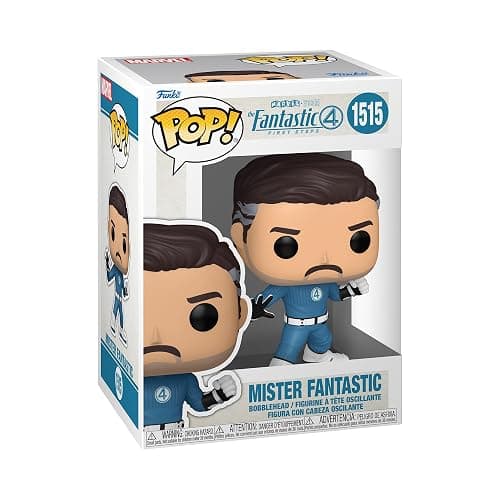 Funko Pop! Marvel: The Fantastic Four: First Steps - Mr.Fantastic - Fantastic Four (2025) - Collectable Vinyl Figure - Gift Idea - Official Merchandise - Toys for Kids & Adults - Movies Fans - Image 1