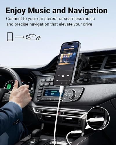 Seulliya USB C to 3.5mm Audio Aux Jack Cable, Aux Cord for iPhone 15, Type C to 3.5mm Headphone Car Stereo Cord Compatible with iPhone 16 Plus /15 Pro Max, Samsung Galaxy S23 S22 Note 20, Pixel 5 XL thumbnail 5