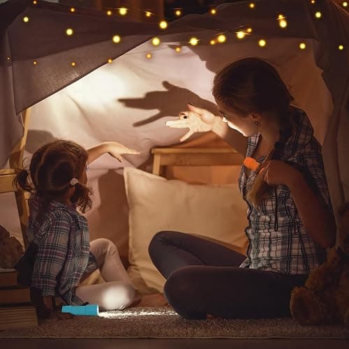 FASTPRO 10-Pack, 9-LED Mini Flashlight Set, AAA Batteries are Included and Pre-Installed, Perfect for Class Teaching, Camping, Wedding Favor thumbnail 3