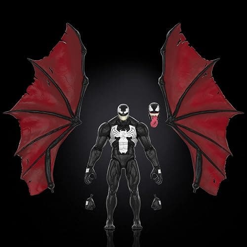 Marvel Legends Series 60th Anniversary, Knull and Venom 2-Pack King in Black 6-inch Action Figures, 5 Accessories thumbnail 2