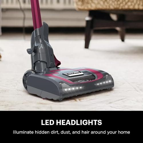 Shark HV371 Rocket Pro DLX Corded Stick, Removable Hand Vacuum, Advanced Swivel Steering, XL Cup, Crevice Tool, Upholstery Tool & Anti-Allergen Dust Brush, Fuchsia, Capacity thumbnail 10