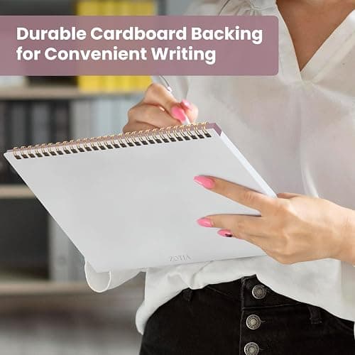 Weekly To Do List Notepad with 52 Undated Sheets（8.5"×11"）- Undated Weekly Planner Notepad for Office Desk Accessories and Supplies - Midnight Lilac thumbnail 6