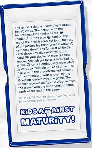 Kids Against Maturity: Card Game for Kids and Families, Super Fun Hilarious for Family Party Game Night thumbnail 9