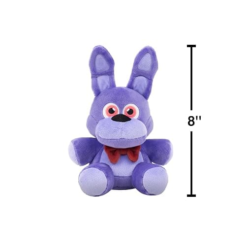 Jazwares Five Nights at Freddy’s Classic Foxy Plush - 8-Inch Stuffie with Soft Material and Glow-in-The-Dark Eyes thumbnail 2