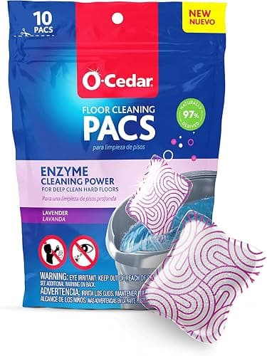 O-Cedar EasyWring Microfiber Spin Mop and Bucket Cleaning System + Lavender Pac (Variety Pack) thumbnail 3