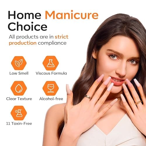 modelones 3D Nail Gel Kit, Gel Nail Art 3D Sculpting Gel with Nails Art Brushes for Chrome Powder for Nails and Rhinestones for DIY at Home & Salon, 9g No Wipe Needed thumbnail 6