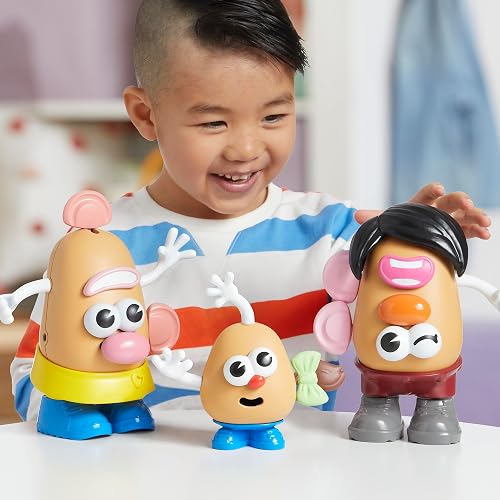 POTATO HEAD Create Your Family Set with 44 Parts and Pieces, Creative Toddler and Preschool Toys for 2 Year Old Girls and Boys and Up (Amazon Exclusive) thumbnail 5