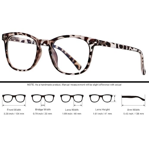 ANDWOOD Blue Light Blocking Glasses Women Men Computer Small Face Clear Bluelight Blocker Eyeglasses Frame thumbnail 5