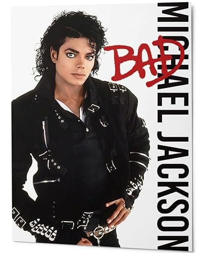 AMERICAN LUXURY GIFTS 80s Pop Music Album Cover Wall Art - 11x14 Unframed Retro Singer Poster - Vintage R&B Artist Print for Bedroom Aesthetic, Recording Studio, Man Cave & Home Theater Decor - Image 1