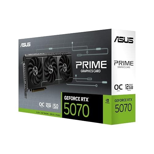 ASUS SFF-Ready Prime NVIDIA GeForce RTX™ 5070 OC Edition Graphics Card (PCIe® 5.0, 12GB GDDR7, HDMI®/DP 2.1, 2.5-Slot, Axial-tech Fans, Dual BIOS), 3 Year Warranty thumbnail 18