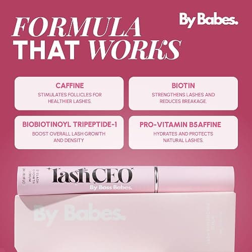 ByBabes Lash CEO Eyelash Growth Serum | Prostaglandin-Free Rapid Brow & Lash Serum For Growth, Lift & Thickness | See Fuller Looking, Healthier Eyebrows & Eyelashes In 4-6 Weeks | UK Made thumbnail 6