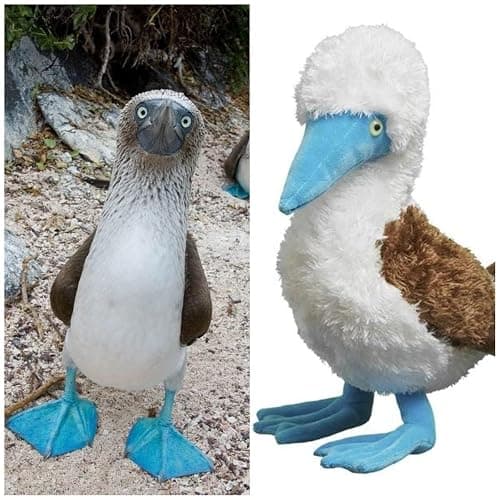 🌟 Blue Footed Booby Plush Toy, 10.62inch Super Soft and Cute Blue Footed Booby Stuffed Animal Toys Fun Kids Gift Home Decor thumbnail 4