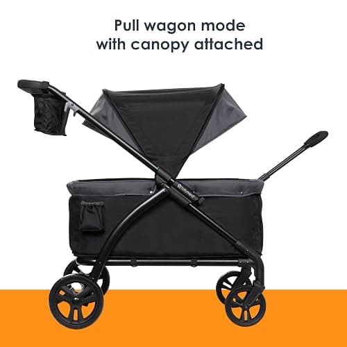 Baby Trend Expedition® LTE 2-in-1 Stroller Wagon, Madrid Black thumbnail 6