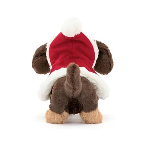 Jellycat Winter Warmer Otto Sausage Dog Stuffed Animal, 7.5 inches - Dogs & Puppies Plush Toy - Classic Children's Gift - Christmas thumbnail 3