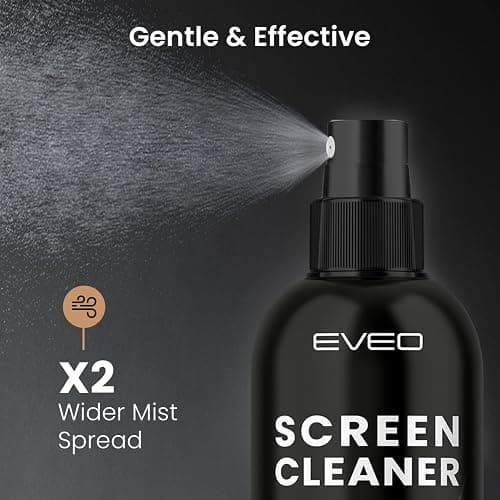 Screen Cleaner Spray - TV Screen Cleaner Spray and Microfiber Cloth kit, Computer Screen Cleaner & Car Screen Cleaner for TV, Monitor, Laptop, MacBook, iPad, iPhone and Electronic Devices - 2 Pack thumbnail 7