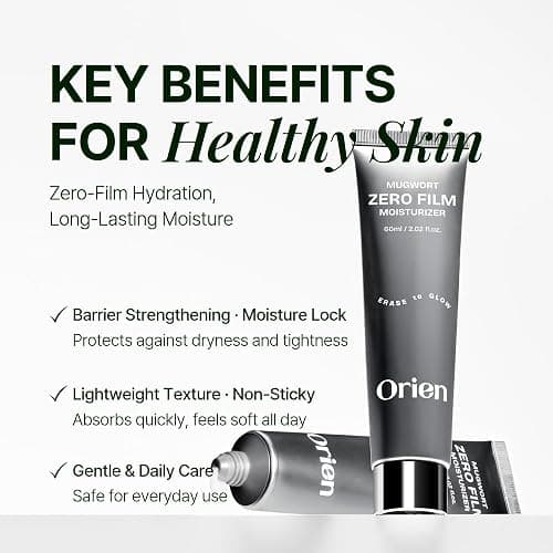 Orien Mugwort Zero Film Moisturizer 60ml Niacinamide 2% panthenol glycerin adenosine thumbnail 2