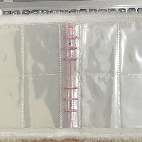 Plush Card Album, Cute Cartoon Binder Card Holder, Fits 80 Cards Carrying Case Binder Album, Book Folder Storage Organizer thumbnail 7