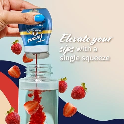 Torani Sugar Free Liquid Drink Enhancer Flavors Variety 3-Pack, 1.62 Oz Ea | Raspberry, Strawberry, and Coconut Water Enhancer Flavoring for Dirty Sodas, Lemonade, Iced Tea, Skinny Cocktails thumbnail 5