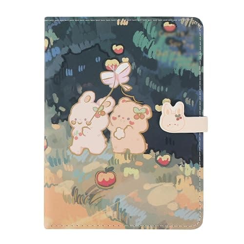 Zeph Hosea Cute Cartoon PU Leather Notebook Kawaii Journal Notebook Japanese Sketchbook A5 Diary Notepad Travel Notebook - Image 1