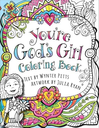 You're God's Girl! Coloring Book - Image 1