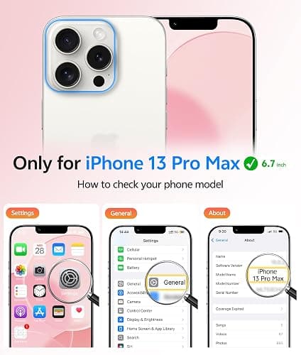 FNTCASE for iPhone 13 Pro Max Case: [Compatible with Magsafe] Translucent Matte Magnetic Cases [Full Camera Protection] Military Grade Shockproof Protective Phone Cover - Light Pink thumbnail 2