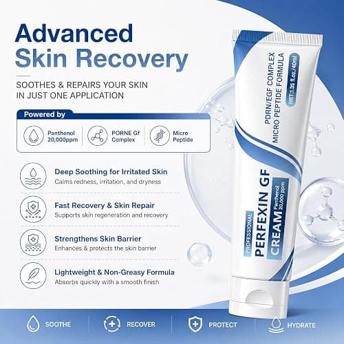 Perfexin GF Cream, Face Cream, Nourishing And Soothing Moisturizer, Supports Skin Barrier, for All Skin Types (1PCS) thumbnail 4