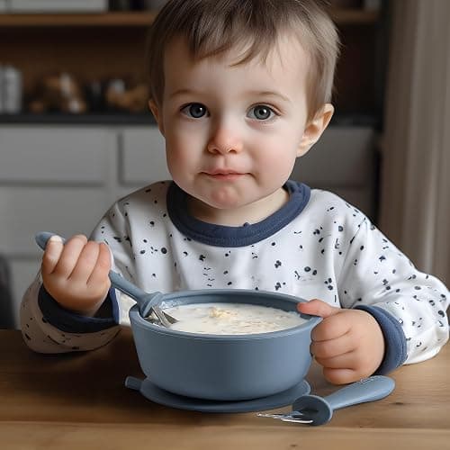 6 Pieces Toddler Utensils, Kids Safe Spoons and Forks, Children Silverware Set with Silicone Handle, 18/8 Stainless Steel, Food-grade Silicone，BPA Free - Dishwasher Safe thumbnail 2