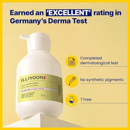 Illiyoon Fresh Moisture Lotion - High Moisturizing Effect For Damaged and Rough Skin, Korean Skincare, 11.83oz (350ml) thumbnail 5