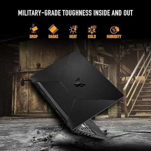 ASUS TUF Gaming A15 Gaming Laptop, 15.6” FHD 144Hz Display, NVIDIA® GeForce RTX™ 3050, AMD Ryzen™ 5 7535HS, 8GB DDR5, 512GB PCIe® Gen4 NVMe™ SSD, Wi-Fi 6, Windows 11, FA506NC-ES51 thumbnail 6