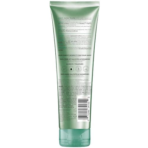 L'Oreal Paris Thickening Sulfate Free Shampoo, Thickens + Strengthens Thin, Fragile Hair, Hair Care with Rosemary Leaf, EverPure, 8.5 Fl Oz (Packaging May Vary) thumbnail 9