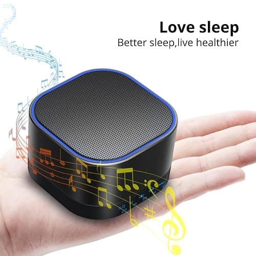 Magicteam Sound White Noise Machine with 20 Non Looping Natural Soothing Sounds and Memory Function 32 Levels of Volume Powered by AC or USB and Sleep Sound Timer Therapy for Baby Kids Adults thumbnail 8