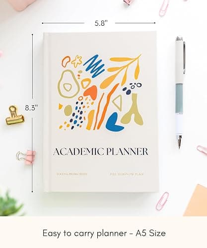 Lamare Academic Planner 2026 College Essentials – Undated Weekly College Student Planner for Homeschool, High School, College & Nursing Students thumbnail 2