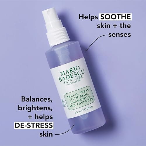 Mario Badescu Facial Spray with Aloe, Chamomile and Lavender for All Skin Types | Face Mist that Hydrates and Restores Balance & Brightness thumbnail 3
