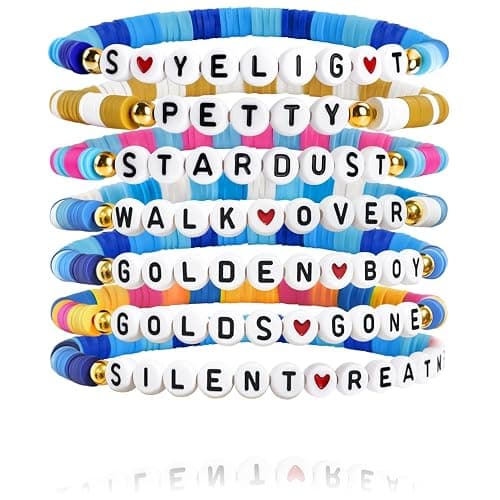 HiheXien Singer Friendship Bracelets for Fans - Handmade Stackable Gifts | Inspired by concert outfits, these stackable bracelets are perfect for birthdays, parties, and fan gifts. Fashion, for fans - Image 1