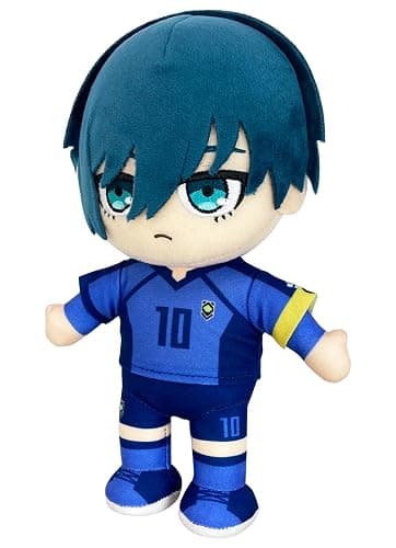 Great Eastern Entertainment Blue Lock (Comic) - Rin Itoshi #10 Jersey Plush 8" H thumbnail 2