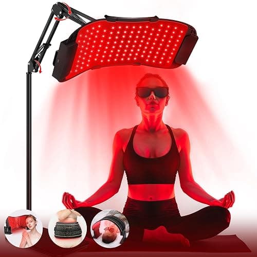 LuxRenew Max Multifunction Red Light Therapy for Body and Face, 850nm Near-Infrared Light Therapy LED Mask Facial Body Beauty Equipment for Skin Care at Home - Image 1