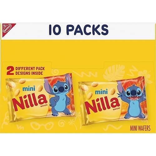 NILLA Wafers Mini Cookies, Vanilla Wafers, 10 Snack Packs thumbnail 20