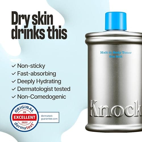 Knock Melt-In Body Toner Sea Salt, Milky Body Moisturizer with Ceramide thumbnail 4